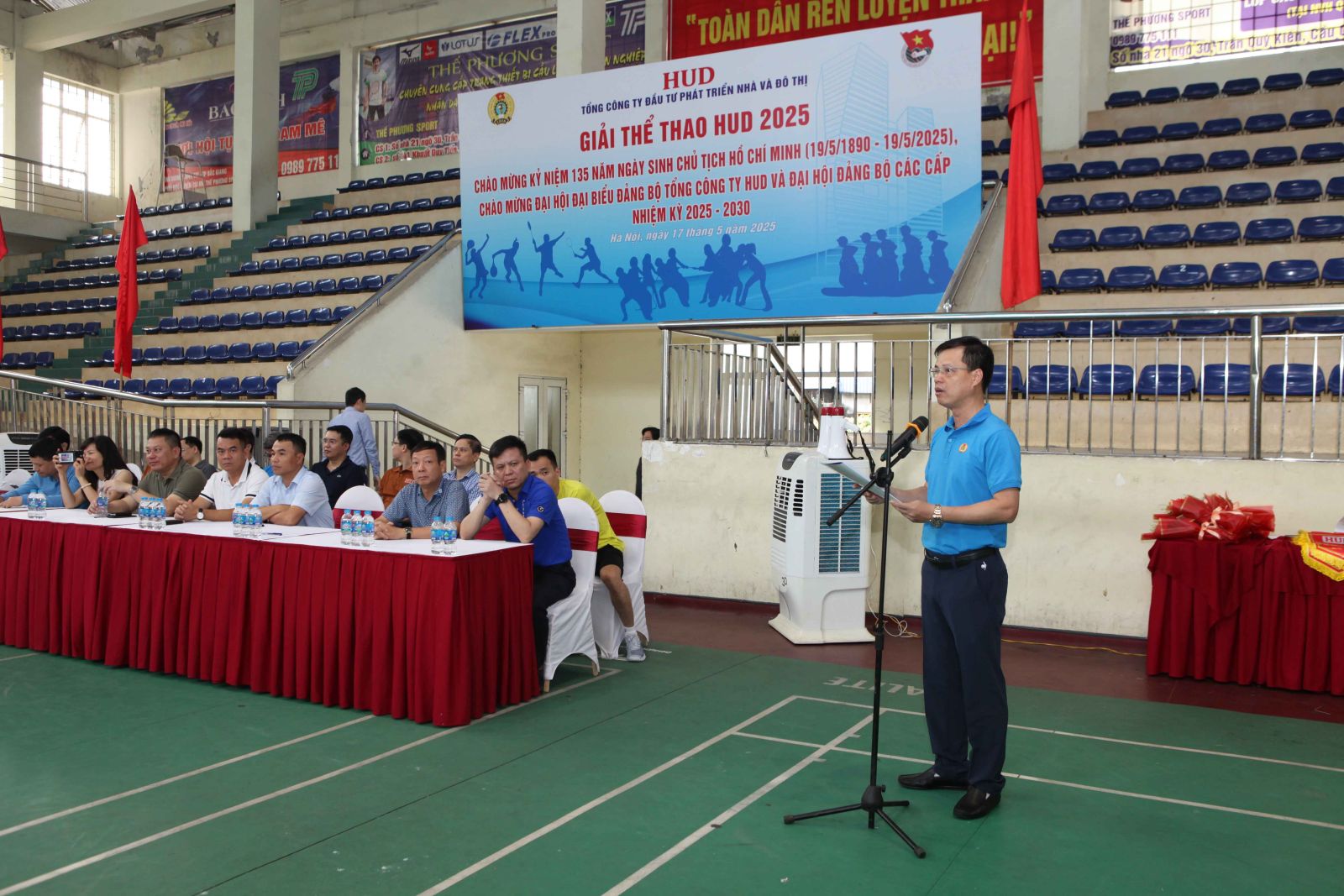 Giải thể thao HUD năm 2025: Sôi nổi - Đoàn kết - Lan tỏa tinh thần thi đua hướng tới chào mừng Đại hội Đại biểu Đảng bộ Tổng công ty HUD lần thứ VI
