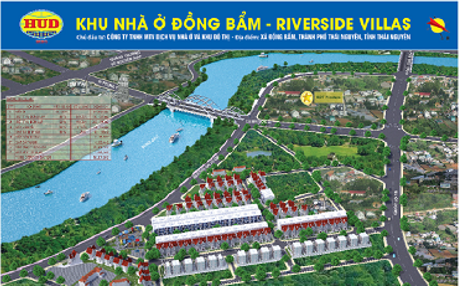 Khu nhà ở Đồng Bẩm - Riverside Villas 