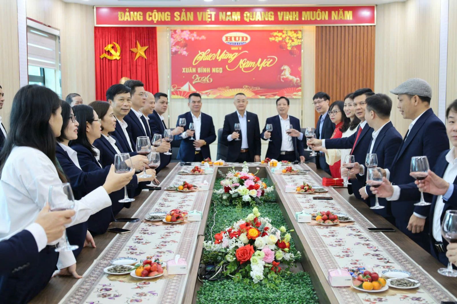 Công ty TNHH một thành viên Dịch vụ nhà ở và khu đô thị tổ chức gặp mặt đầu xuân Bính Ngọ 2026.